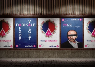 Valgplakat mockup